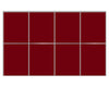 Nova Sliding Closet Doors - Style 02 | Panel Door | Burgundy | Buy Doors Online