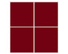 Nova Sliding Closet Doors - Style 02 | Panel Door | Burgundy | Buy Doors Online