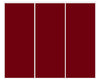 Nova Sliding Closet Doors - Style 01 | Panel Door | Burgundy | Buy Doors Online