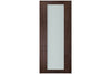 Nova Italia Vetro 1 Lite Prestige Brown Laminate Interior Door| ByPass Door | Buy Doors Online