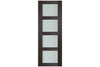 Nova Italia Vetro 4 Lite Premium Wenge Laminate Interior Door| ByPass Door | Buy Doors Online