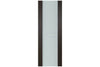 Nova Italia Vetro 2HC Premium Wenge Laminate Interior Door| ByPass Door | Buy Doors Online