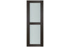 Nova Italia Vetro 2 Lite Premium Wenge Laminate Interior Door| ByPass Door | Buy Doors Online