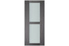 Nova Italia Vetro 2 Lite Swiss Elm Laminate Interior Door| ByPass Door | Buy Doors Online