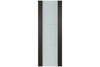 Nova Italia Vetro 2H Premium Wenge Laminate Interior Door| ByPass Door | Buy Doors Online