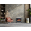 Cast Iron Freestand Electric Fireplace | Amantii | Indoor Fireplace