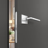 DELLA VETRO GRAY MATTE FRAMELESS BELLDINNI MODERN INTERIOR DOOR | Buy Doors Online