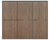 Nova Sliding Closet Doors - Style 02 | Panel Door | Dark Aloe Wood | Buy Doors Online