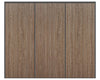 Nova Sliding Closet Doors - Style 01 | Panel Door | Dark Aloe Wood | Buy Doors Online