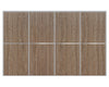 Nova Sliding Closet Doors - Style 02 | Panel Door | Dark Aloe Wood | Buy Doors Online