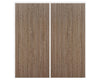 Nova Sliding Closet Doors - Style 01 | Panel Door | Dark Aloe Wood | Buy Doors Online