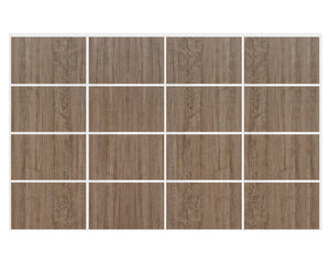 Nova Sliding Closet Doors - Style 04 | Panel Door | Dark Aloe Wood | Buy Doors Online