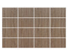 Nova Sliding Closet Doors - Style 04 | Panel Door | Dark Aloe Wood | Buy Doors Online