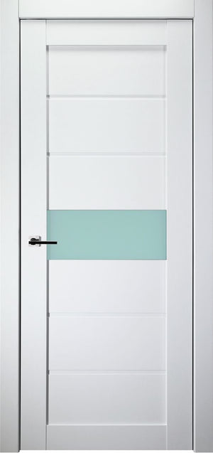 EDNA VETRO BIANCO NOBLE BELLDINNI MODERN INTERIOR DOOR | Buy Doors Online