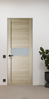 EDNA VETRO SHAMBOR FRAMELESS BELLDINNI MODERN INTERIOR DOOR | Buy Doors Online