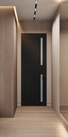 ESTA VETRO BLACK MATTE FRAMELESS BELLDINNI MODERN INTERIOR DOOR | Buy Doors Online