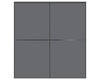 Nova Sliding Closet Doors - Style 02 | Panel Door | Silver Grey | Buy Doors Online