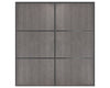 Nova Sliding Closet Doors - Style 03 | Panel Door | Grey | Buy Doors Online