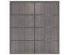 Nova Sliding Closet Doors - Style 04 | Panel Door | Grey | Buy Doors Online