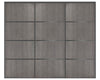 Nova Sliding Closet Doors - Style 04 | Panel Door | Grey | Buy Doors Online