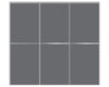 Nova Sliding Closet Doors - Style 02 | Panel Door | Silver Grey | Buy Doors Online