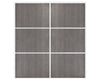 Nova Sliding Closet Doors - Style 03 | Panel Door | Grey | Buy Doors Online