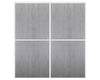 Nova Sliding Closet Doors - Style 02 | Panel Door | Light Grey | Buy Doors Online