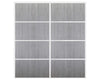 Nova Sliding Closet Doors - Style 04 | Panel Door | Light Grey | Buy Doors Online