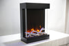Cube 2025WM Freestand Electric Fireplace | Amantii | Wifi Enabled