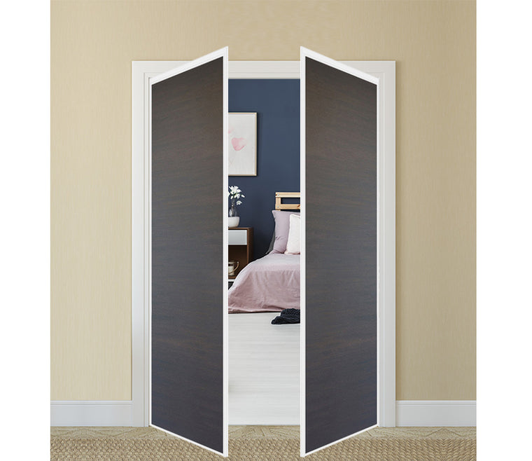 Nova Pivot Closet Doors - Style 01 | Panel Door | Swing Door | Japan Oak