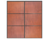 Nova Sliding Closet Doors - Style 03 | Panel Door | Korean Mahogany | Buy Doors Online