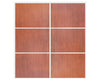 Nova Sliding Closet Doors - Style 03 | Panel Door | Korean Mahogany | Buy Doors Online