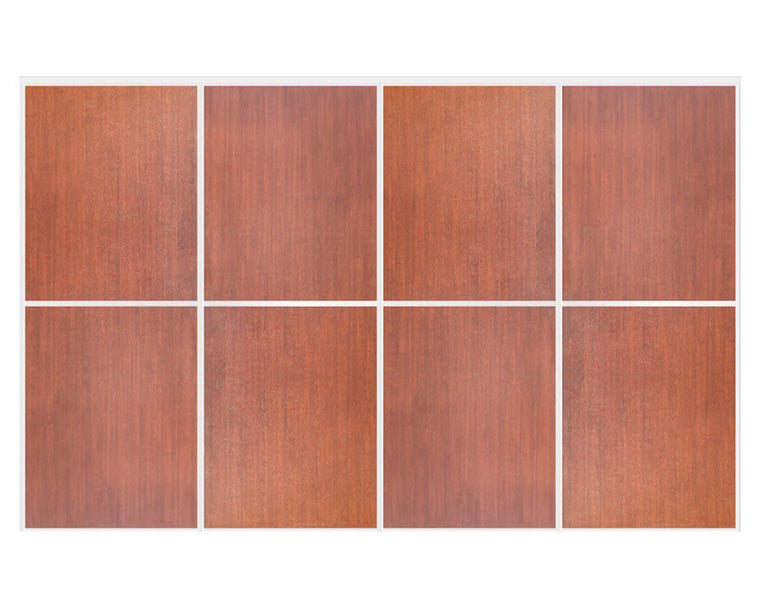 Nova Sliding Closet Doors - Style 02 | Panel Door | Korean Mahogany