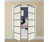 Nova Pivot Closet Doors - Style 05 | Panel Door | Swing Door | Light Aloe Wood | Buy Doors Online