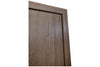 Nova HG-002V Dark Aloe Wood Laminated Modern Interior Door | Buy Doors Online