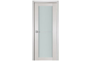 Nova 1 Lite 1H White Wenge Wood Laminated Modern Interior Door | Buy Doors Online