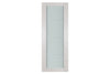 Nova 1 Lite 3H White Wenge Wood Laminated Modern Interior Door | ByPass Door | Buy Doors Online