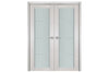 Nova 1 Lite 3H White Wenge Wood Laminated Modern Interior Door | Buy Doors Online