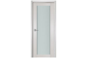 Nova 1 Lite White Wenge Wood Laminated Modern Interior Door | Buy Doors Online