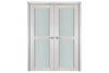 Nova 2 Lite White Wenge Wood Laminated Modern Interior Door | Buy Doors Online