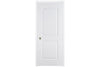 Nova 2 Panel Arched Soft White Laminated Traditional Interior Door | Buy Doors Online