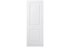 Nova 2 Panel Square Soft White Laminated Traditional interior Door | ByPass Door | Buy Doors Online