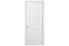 Nova 2 Panel Square Soft White Laminated Traditional interior Door | Buy Doors Online