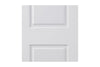 Nova 2 Panel Square Soft White Laminated Traditional interior Door | Barn Door | Buy Doors Online