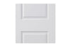 Nova 2 Panel Square Soft White Laminated Traditional interior Door | ByPass Door | Buy Doors Online