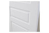 Nova 3 Panel Soft White Laminated Traditional interior Door | Barn Door | Buy Doors Online
