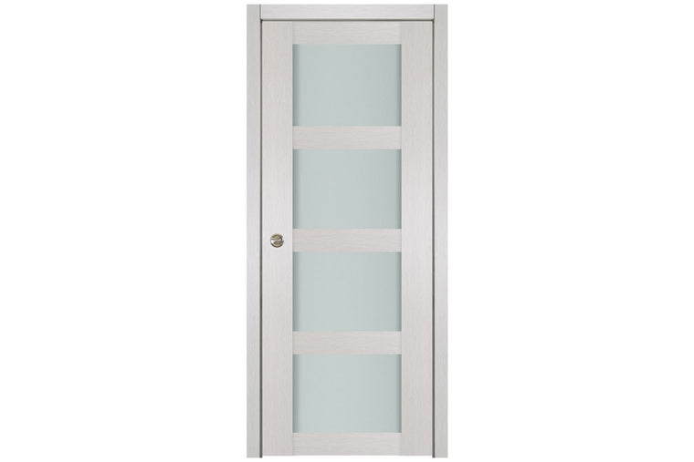 Nova 4 Lite White Wenge Wood Laminated Modern Interior Door