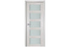 Nova 5 Lite White Wenge Wood Laminated Modern Interior Door | Buy Doors Online