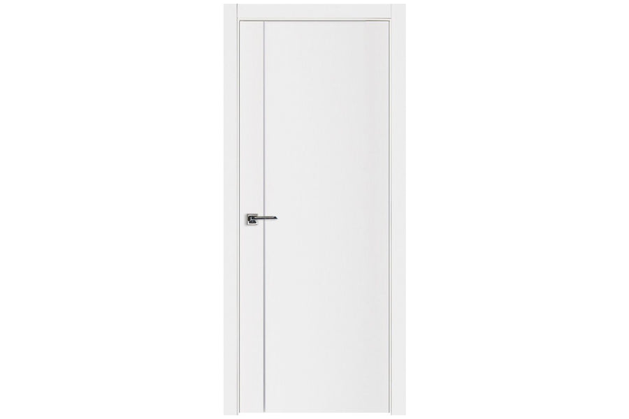Nova Glam G-Pro 003 Soft White Laminated Modern Interior Door