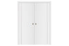 Nova Glam G-Pro 005 Soft White Laminated Modern Interior Door | Buy Doors Online